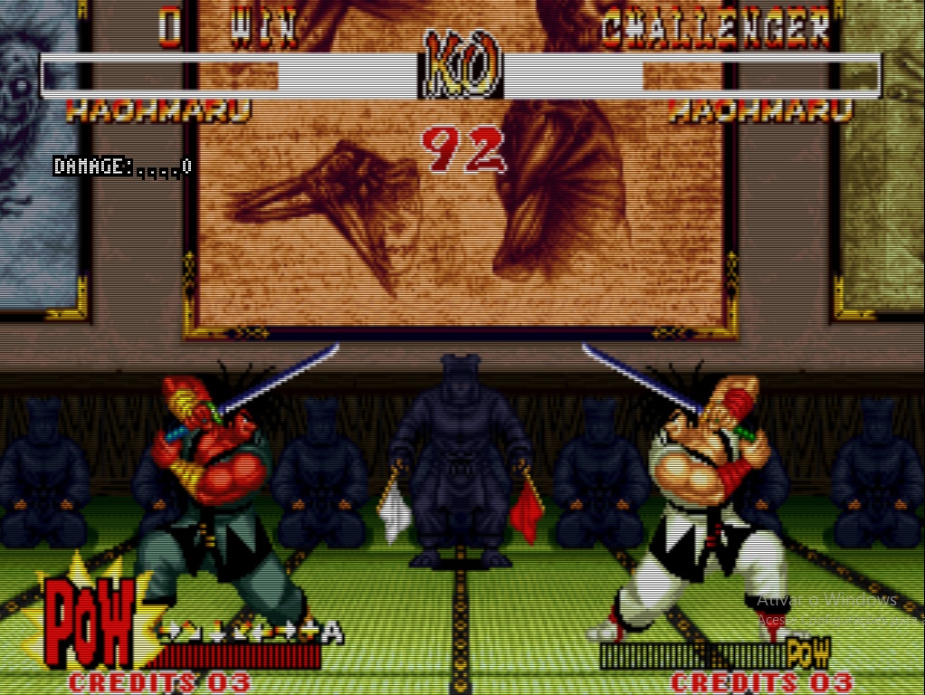 samurai shodown anthology wii training mode